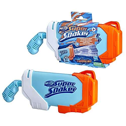 Nerf Super Soaker Torrent Water Blaster, Pump and Fire a Giant Jet of Water - £3.80 @ Amazon