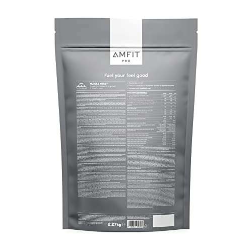 Amfit Nutrition Pro Whey Protein Powder, Chocolate Flavour, 2.27kg £34.87 @ Amazon