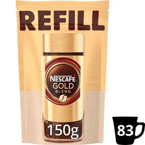150g Nescafe Gold Blend refill pack £4.40 @ Tesco
