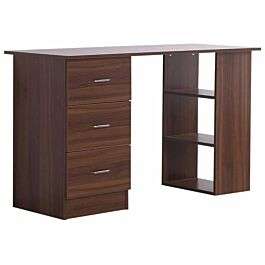 Hendrix Computer Desk with Bookcase and Drawers £58.94 delivered @ Ryman