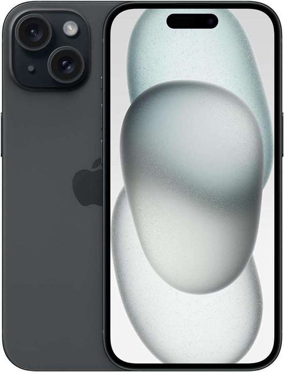 Apple iPhone 15 128GB 5G Smartphone and 100GB iD Data, £44 Upfront With Code + £29.99pm (24m) Unlimited Mins / Texts || w/500GB data £783.76