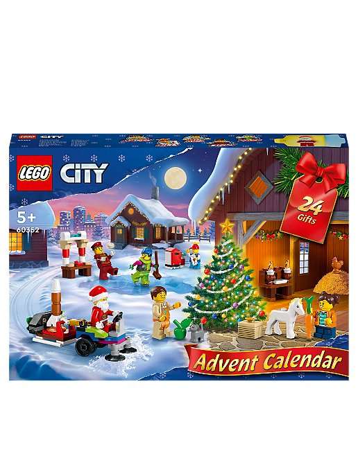 LEGO City 60352 Advent Calendar 2022 & LEGO Friends 41706 Advent Calendar 2022 £16.50 each - Free collection @ ASDA George