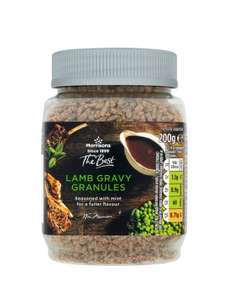 Morrisons The Best Lamb & Mint Gravy Granules 25p instore @ Morrisons Hamilton