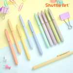 Shuttle Art Retractable Black Gel Pens Set, 11 Pack 0.5mm - Sold by Lexeu