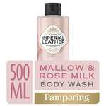Imperial Leather Pampering Shower Gel - Mallow & Rose Milk Fragrance - Bulk Buy (4 X 500ml) : £5.42 (£5.15/£4.61 on S&S) @ Amazon