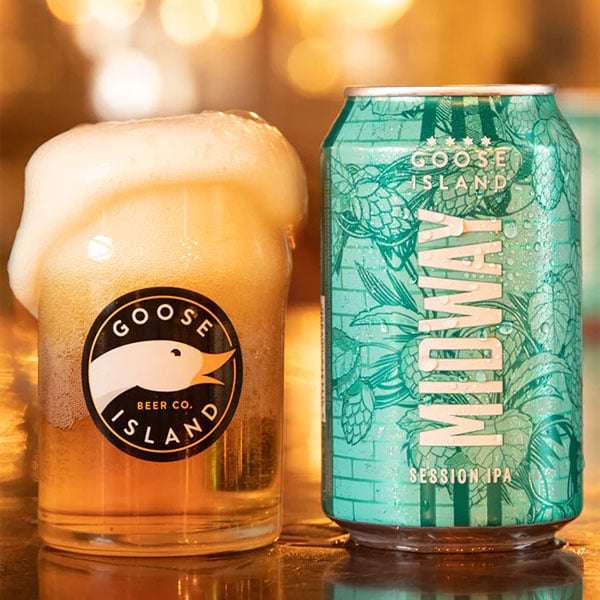 48 X Goose Island Midway Session IPA 330ML Beer Cans - £29.99 @ Discount Dragon