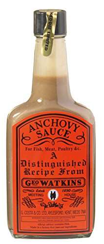 Geo Watkins Anchovy Sauce, 190ml - 99p (minimum order 2) Dispatches and Sold from Universal Product Solutions