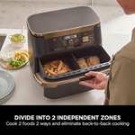 Ninja Foodi FlexDrawer Air Fryer, Dual Zone with Removable Divider, Large 10.4L Drawer, 7-in-1, Air-Fryer, Air Fry,