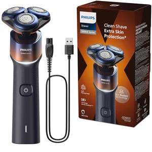 Philips Shaver 5000X Series, Wet and Dry Electric Shaver, Skin Protect Technology, 360 Flexing Head, 1 h Charging/5 min Quick Charge, Orange