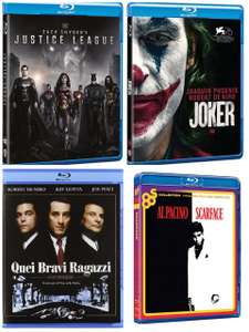 4 Blu Ray movies inc Zack Snyder's justice League/Goodfellas/Scarface/Joker/Gremlins £20.15 @ Amazon Italy