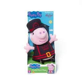 Peppa Pig Hamleys Exclusive Castle Guard Peppa Soft Toy