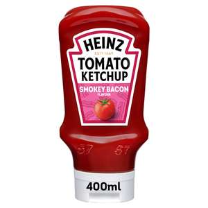 Heinz Tomato Ketchup Smokey Bacon Flavour 460g