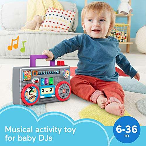 Fisher-Price Laugh & Learn Busy Boombox - UK English Edition