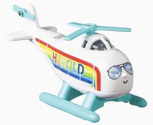 Fisher-Price Thomas & Friends GYV67 Rainbow Harold Push-Along Toy Helicopter- Kids Ages 3+ for £3 (+£4.99 Non Prime) @ Amazon