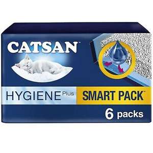 6 x Catsan smart packs cat litter with code sold by marspetcare_store