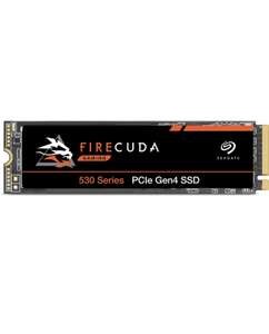 Seagate FireCuda 530, 2 TB, Internal SSD, M.2 PCIe Gen4 ×4 NVMe 1.4, transfer speeds up to 7,300MB - £188.63 (Sold by Amazon) @ Amazon