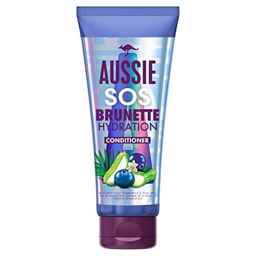 Aussie SOS Brunette Hair Hydration Vegan Hair Conditioner For Brunette Hair In Need of a Hydration Boost, 200ml £3.39 @ Amazon