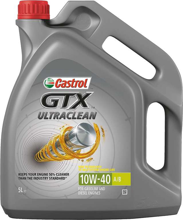 Castrol GTX ULTRACLEAN 10W-40 AB 5L Engine Oil