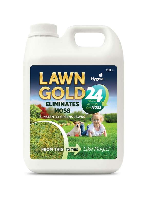 24 Overnight Moss Remover & Fertilizer 1 Litre [£6.66 S&S] | Hotukdeals