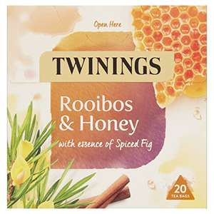Twinings Rooibos & Honey Tea Bags, 20 Count