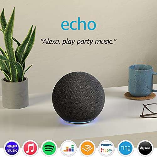Amazon Echo 4th gen. (NOT the Echo Dot!) £54.99 at Amazon + 25% off with Trade In