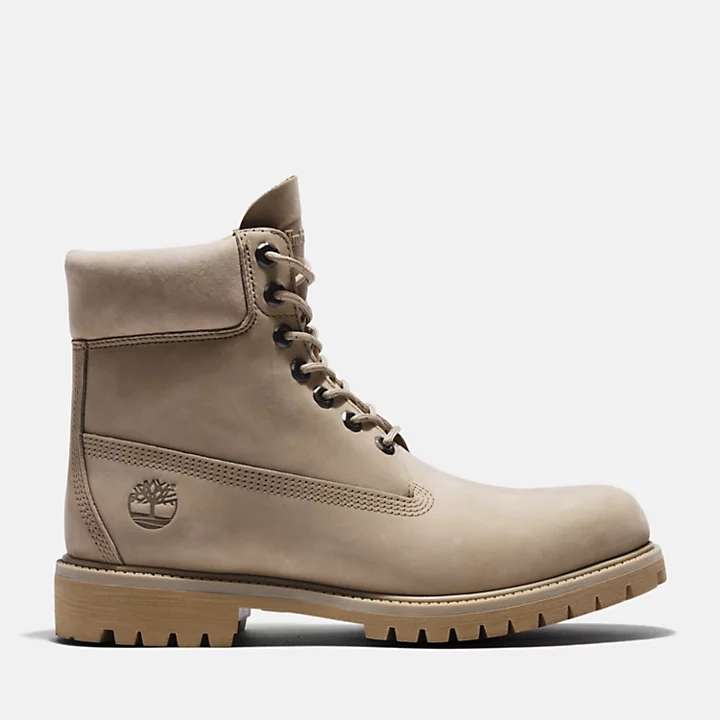 Timberland Mens Premium 6 Inch Waterproof Leather Boots (Sizes 5.5-12.5) - W/Code Stack for Members / Free Collection Point Delivery