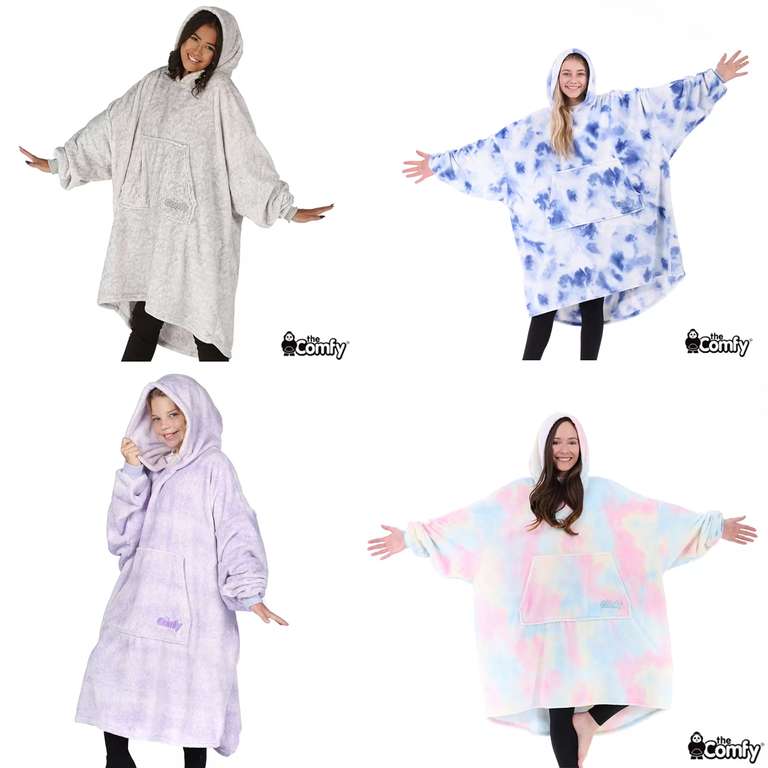 The Comfy Dream Lightweight Wearable Blanket - Various Colours