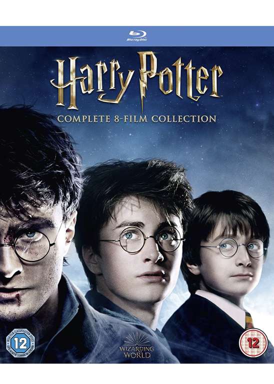 Harry Potter - Complete 8-Film Collection Blu-ray (Used) £14.39 with code @ World of Books
