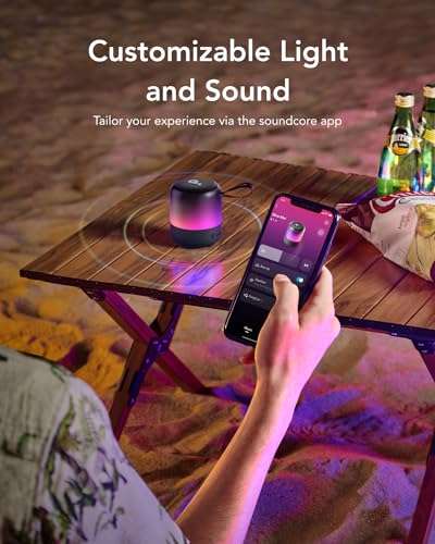 Soundcore Glow Mini Portable Bluetooth Speaker sold by AnkerDirect FBA