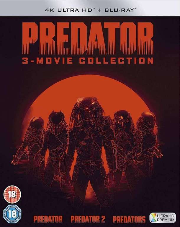 Predator Trilogy [4K Ultra HD + Blu-ray]