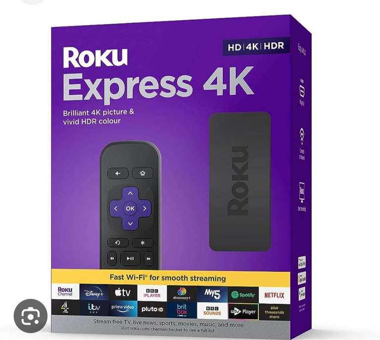 Roku Express 4K Streaming Media Player