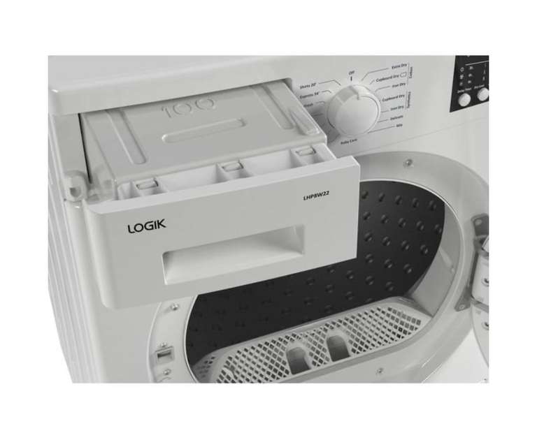 LOGIK LHP8W22 8 kg Heat Pump Tumble Dryer - White £329 delivered @ Currys