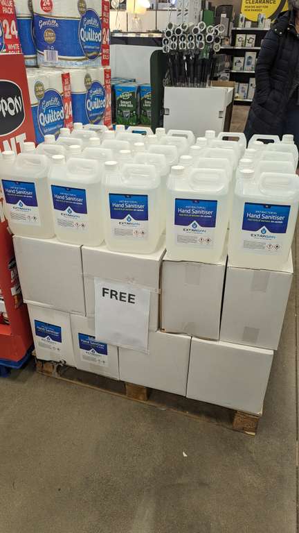 Extrasan 5 litres of hand sanitizer FREE - Abingdon