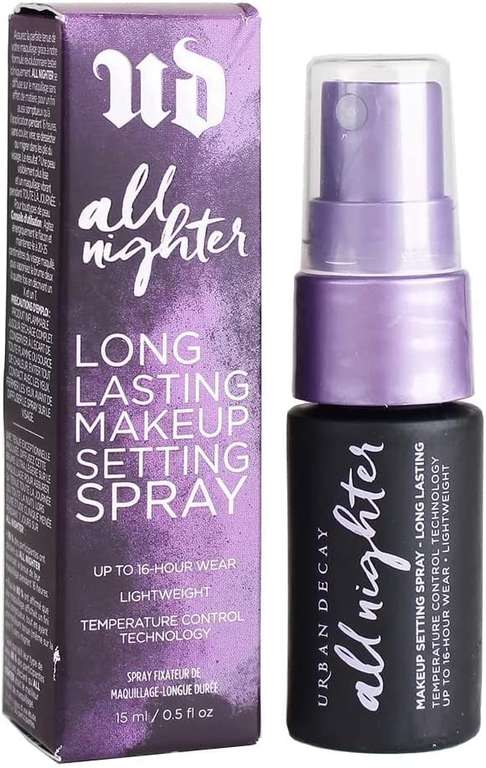 Free Urban Decay All-Nighter 15ml Setting Spray with £25 Purchase on Urban Decay products @ Amazon