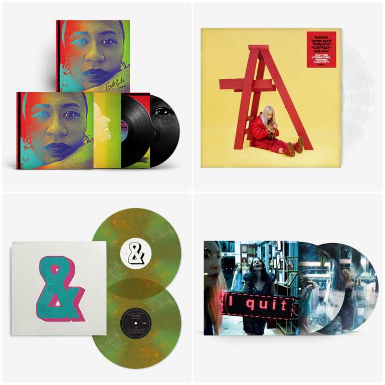 60% Off Vinyl (Discount Applied at Checkout) - Ben Howard £9.20 / Emeli Sande £9.20 / Billie Eilish £10.40 / Haim £14 & More