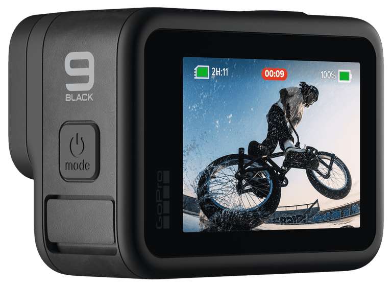 GoPro Hero Black 9 Action Camera - £199.98 @ GoPro