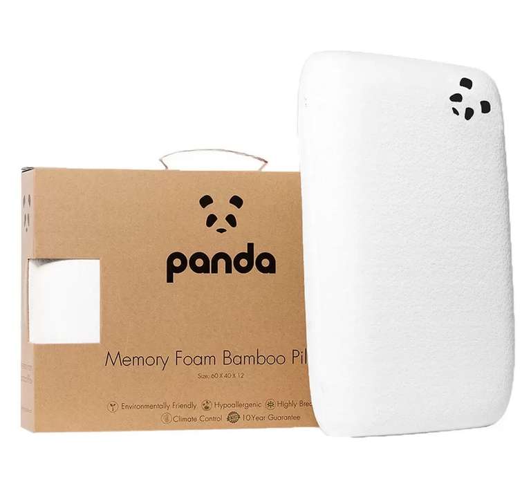 Panda Memory Foam Pillow with Bamboo Cover £26.38 instore @ Costco Watford