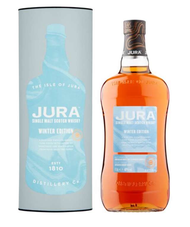 Jura Winter Edition 1 ltr £30 Clubcard Price @ Tesco