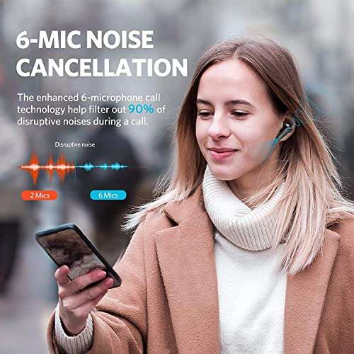 EarFun Wireless Earbuds, Air Pro Active Noise Cancelling Earbuds, Bluetooth Earphones with 6 Mics , using code and voucher @ EarFun UK