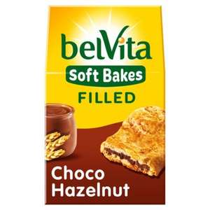 Belvita Breakfast Biscuits Soft Bakes Filled Choco Hazelnut 5 Pack £1.75 @ Asda