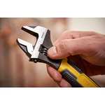 STANLEY MAXSTEEL Adjustable Wrench 30 x 200 mm Protective Phosphate Finish - £7.99 @ Amazon