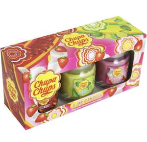Chupa Chups - 3 Jar Scented Candles £1.99 at Farmfoods Glasgow