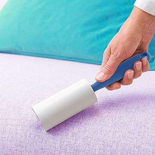 ZYBUX - Lint Roller | Lint Remover, Pet Hair Remover & 4 Sticky replacement Heads £5.95 Sold by Bargains4World and Fulfilled by Amazon