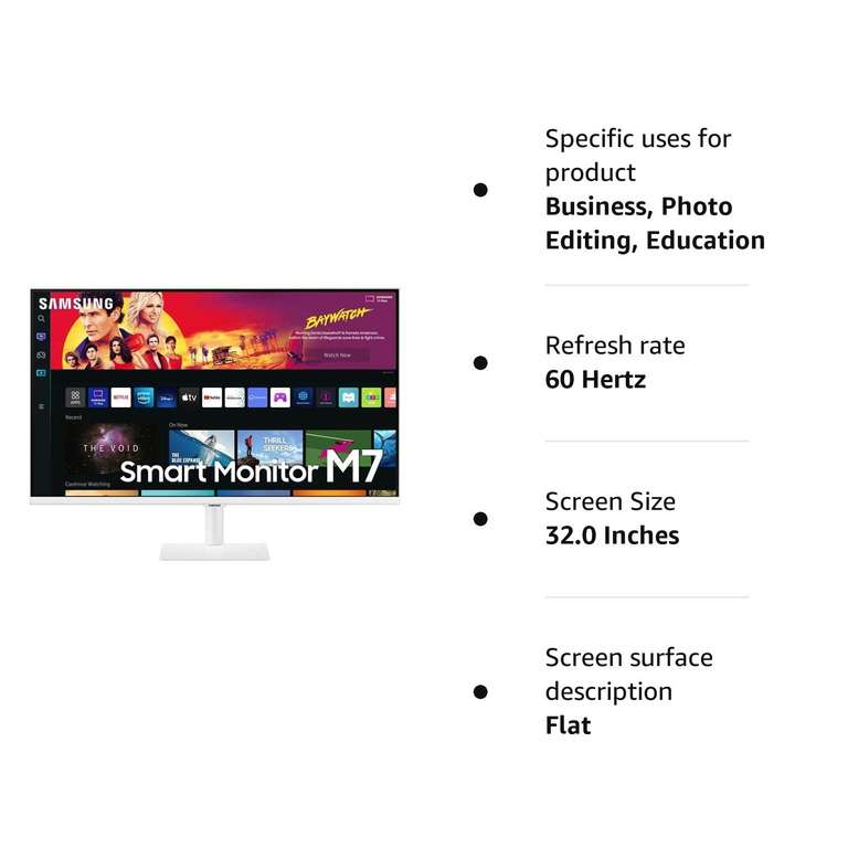 Samsung M7 LS32BM701UUXXU 32 inch 4k (60hz) HDR10 Monitor - £275.98 @ Amazon