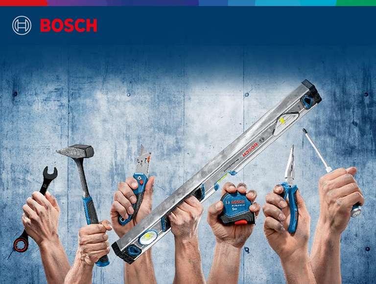 Bosch Professional Three-Part Pliers Set