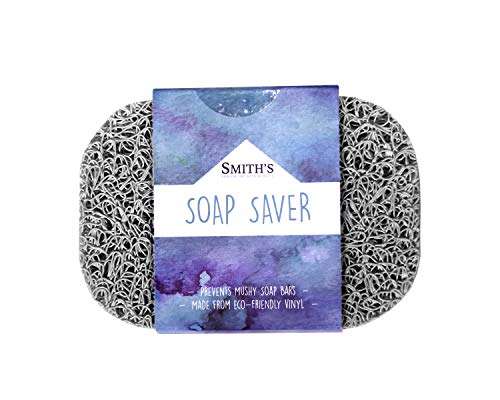 Smith’s Soap Saver/Soap Lift | Eco-Friendly (Colour: Grey) - By Smiths FBA