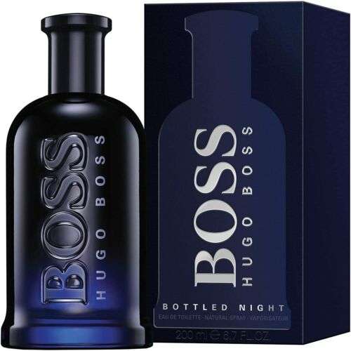 Hugo Boss Boss Bottled Night 200ml Eau de Toilette Spray for Men - w/code sold by beautymagasin