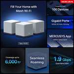 Mercusys AC1900 Whole Home Mesh Wi-Fi System H50G(3-pack)