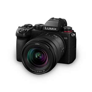 Panasonic LUMIX S5 Full-Frame Mirrorless Camera - With L-Mount 20-60mm Lens - Black / £899.10 with newsletter sign-up