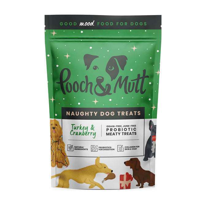 1 x Pack of Pooch & Mutt Turkey & Cranberry Meaty Treats = 99p delivered with code @ Pooch & Mutt